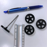 Co2 Dragster Wheels - Hobby Wheels for Miniature Cars and Educational Project Kits using 1/8" Axles - Co2 Dragster Product Line - Activity Based Supplies